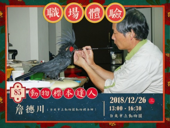 No.85 動物標本達人-詹德川 No.85 動物標本達人-詹德川